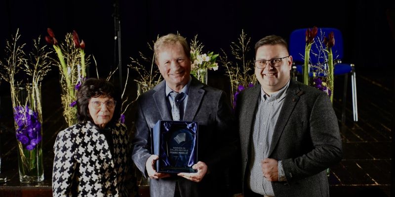 Franc Mihelič prejel nagrado za življenjsko delo