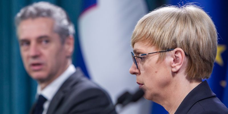 robert golob, nataša pirc musar