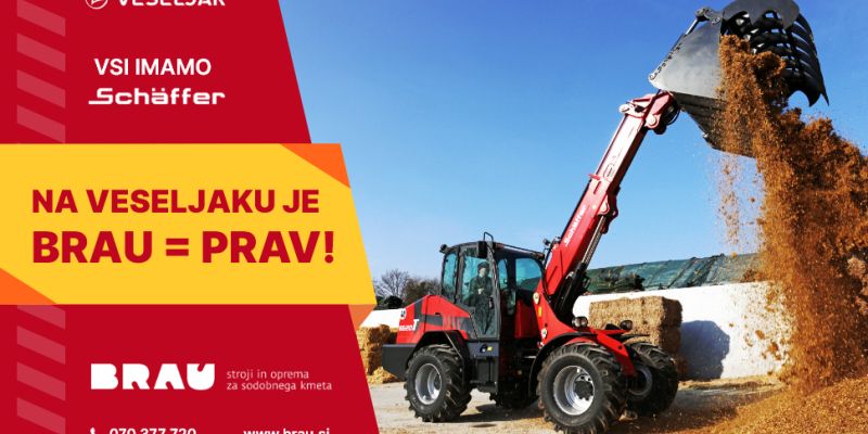 Zamenjal sem traktor za nakladalnik Schaffer in ne grem več nazaj!