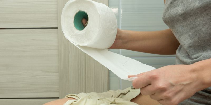 stranišče, blato, wc, papir