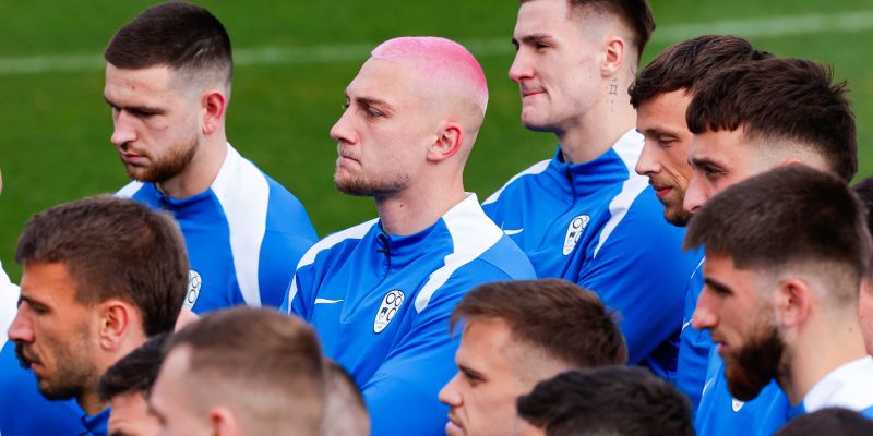 Reprezentanca Slovenije Blaž Kramer Benjamin Šeško Žan Vipotnik