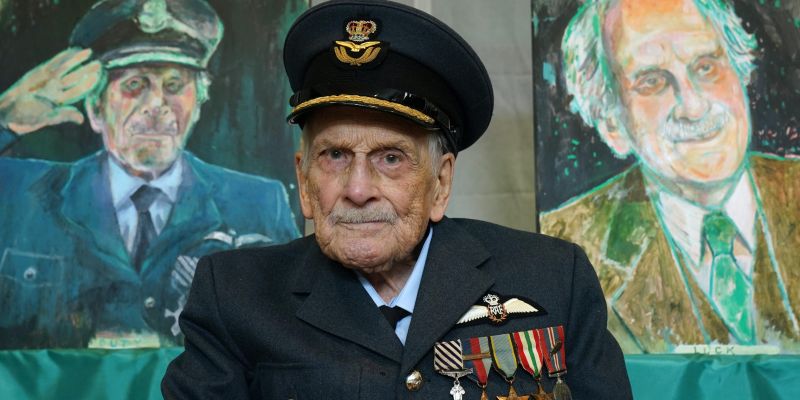 John »Paddy« Hemingway, pilot umrl, 105 let, bitka za Anglijo