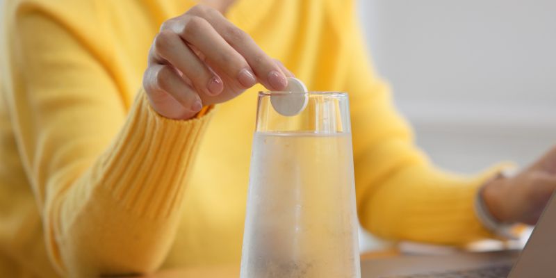 Magnezij, šumeča tableta