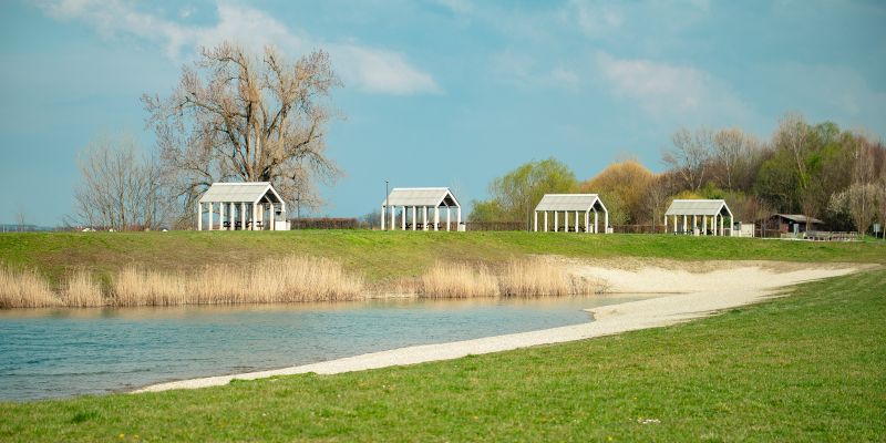 expano, kamešnica, kamenšnica, gramoznica, soboška, soboško, jezero, paviljon
