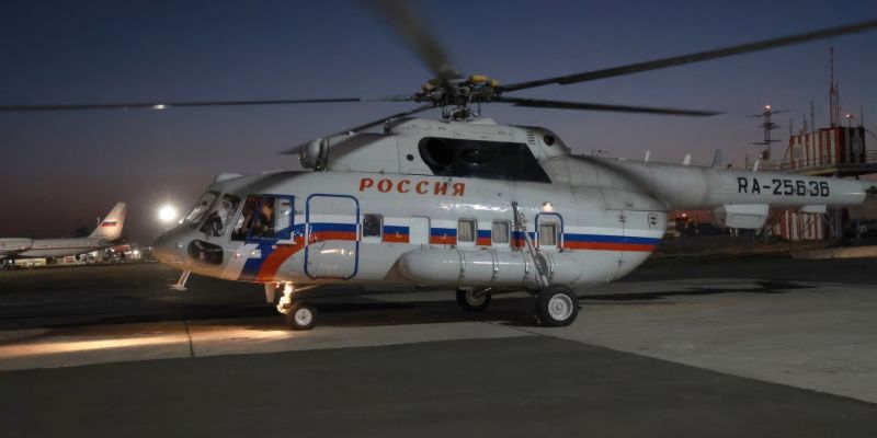 putin, helikopter