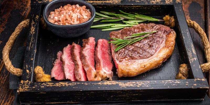 steak na žaru