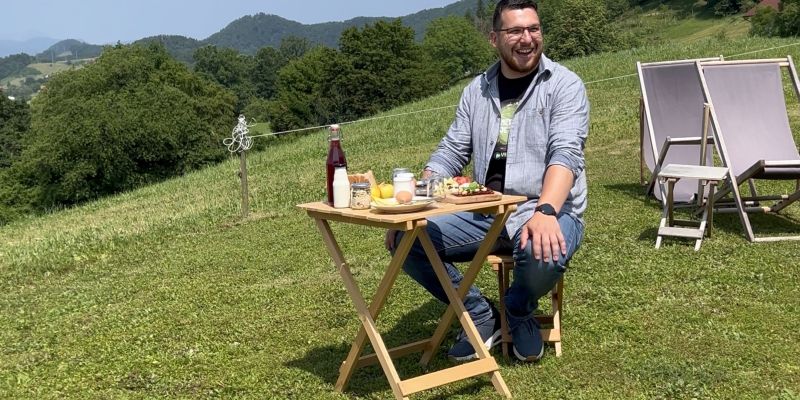 Žiga Tominec o prvi sezoni oddaje Kmetovati je lepo