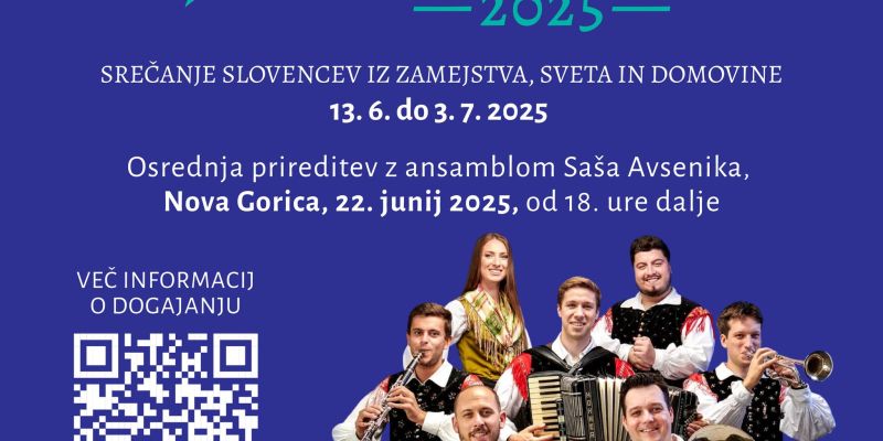 Največje srečanje Slovencev iz zamejstva, sveta in domovine