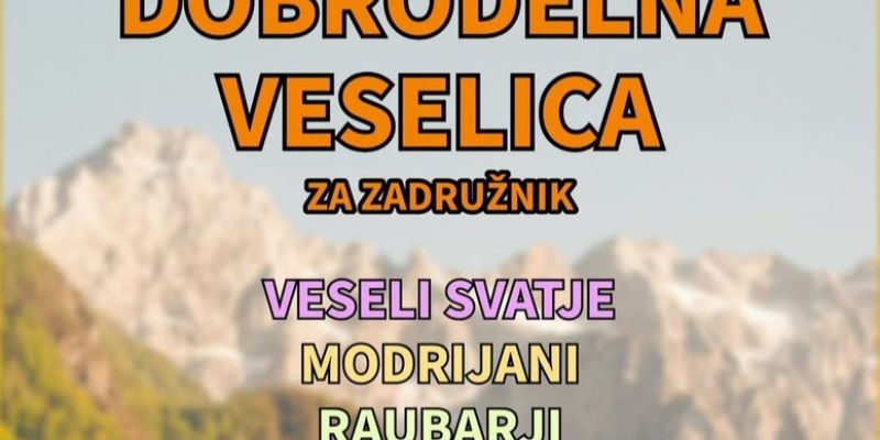 Solčava na praznični dan pripravila dobrodelno veselico