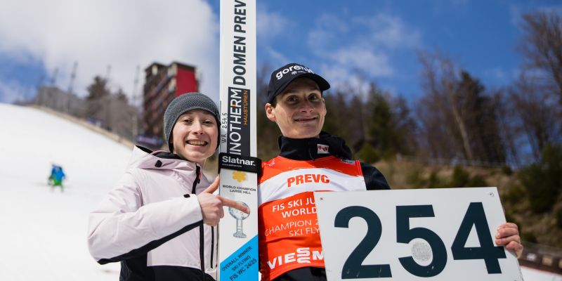 Nika Prevc Domen Prevc Planica