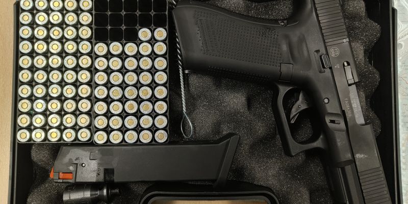 pistola, zaseg