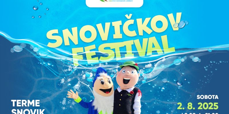 Palček Snoviček bo ponovno navdušil obiskovalce Term Snovik