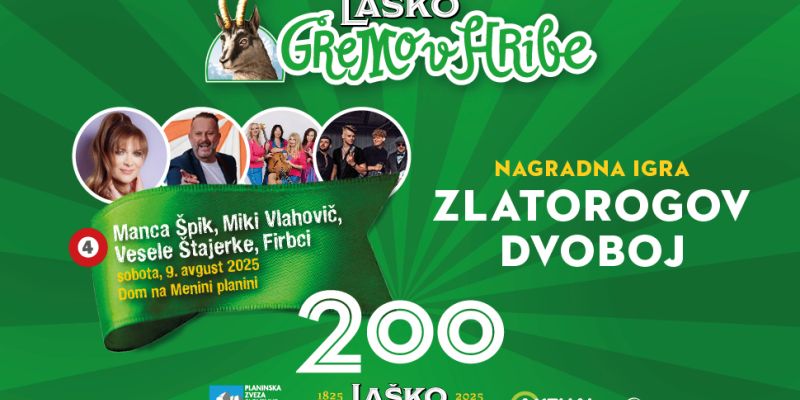 Gremo v hribe – na Menino planino!