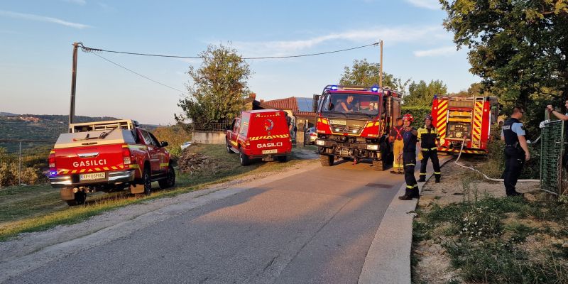 tinjan, pozar