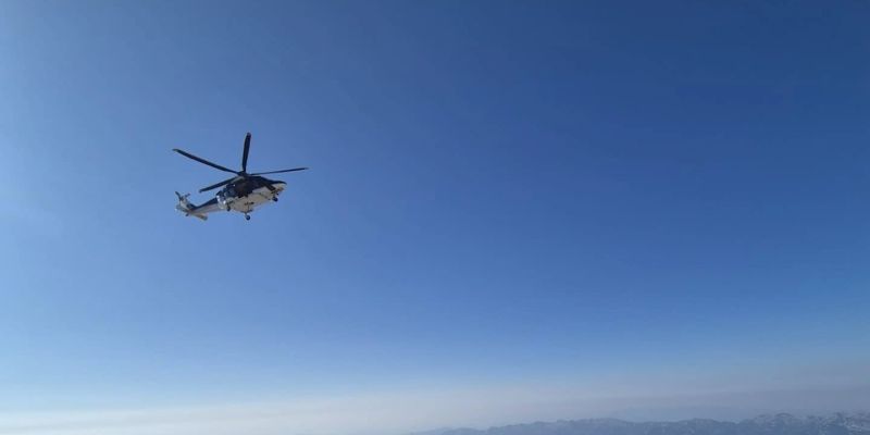 helikopter, resevanje