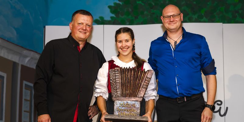 ZLATA HARMONIKA je doma na Ljubečni