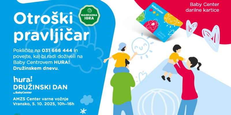 Z otroško željo do 40 € v Baby Centru!