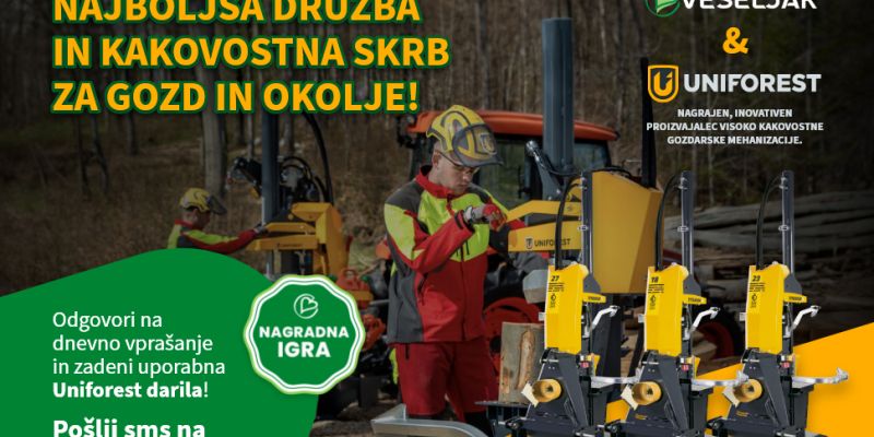 Hišni sejem Uniforest s sekaškim tekmovanjem