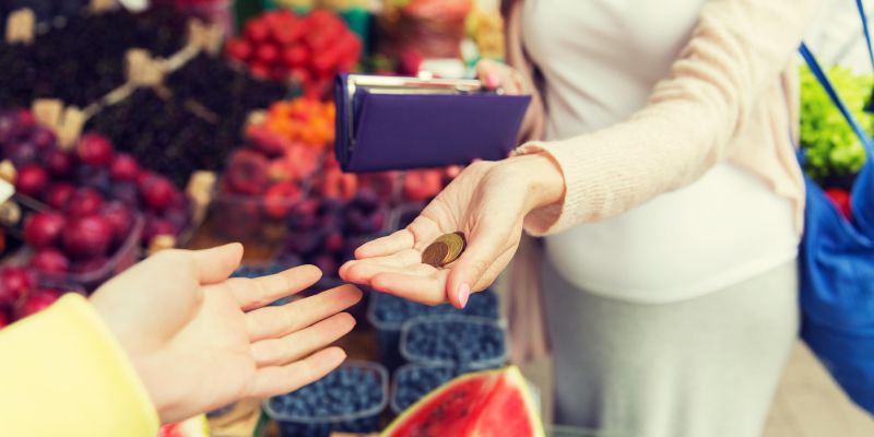 hrana, nakup, strošek