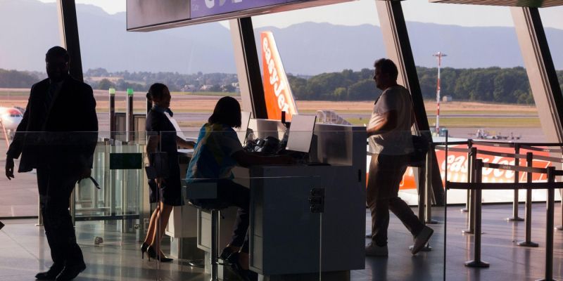 letalo, odpoved, letalisce