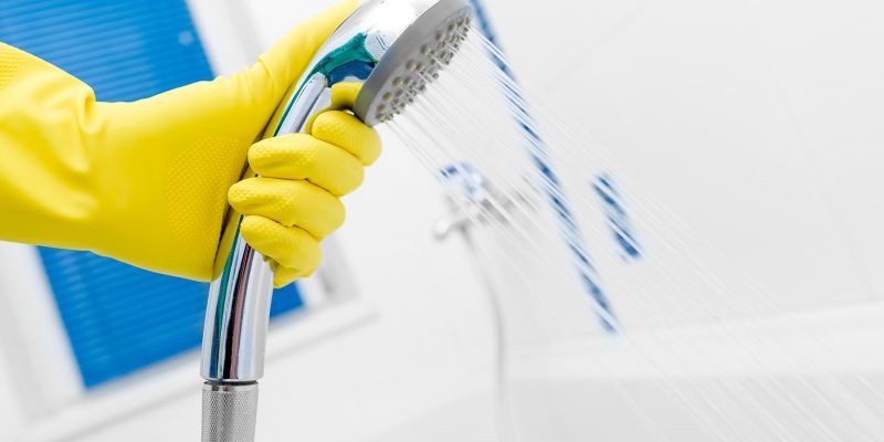 vodni-kamen, ciscenje-tusa, trik