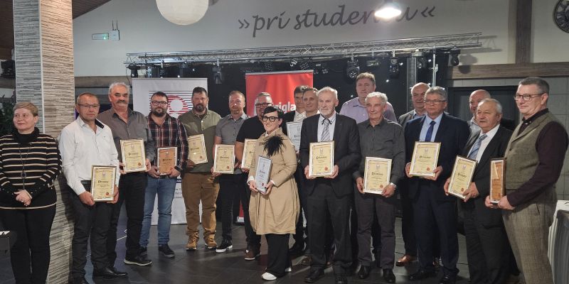 Ooz lendava, jubilejna priznanja