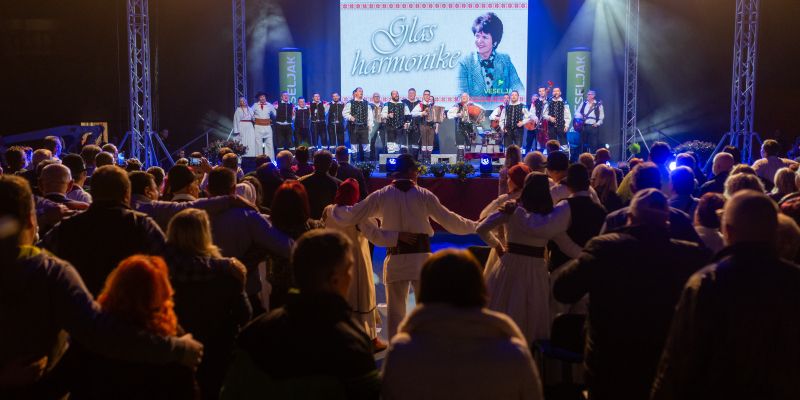 GLAS HARMONIKE, koncertni poklon Faniki Požek