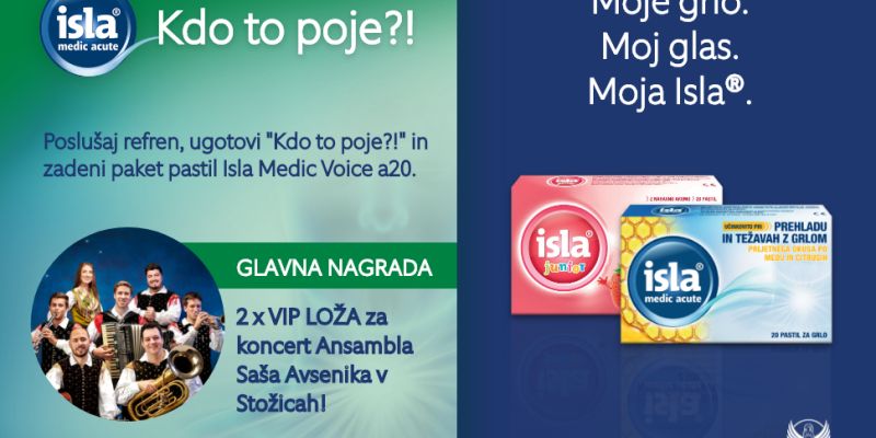 Kdo to poje?! Veseljak in ISLA!