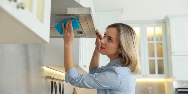 kuhinjska napa, čiščenje nape