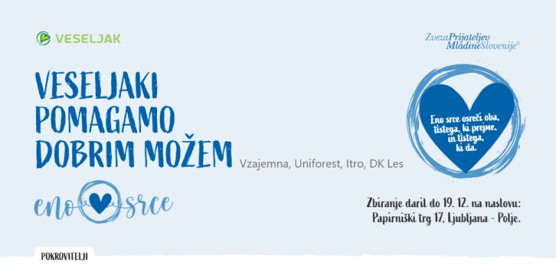 Veseljaki spet pomagamo dobrim možem