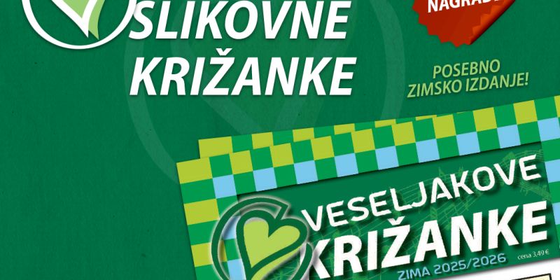 Veseljakova praznična izdaja Slikovnih križank!