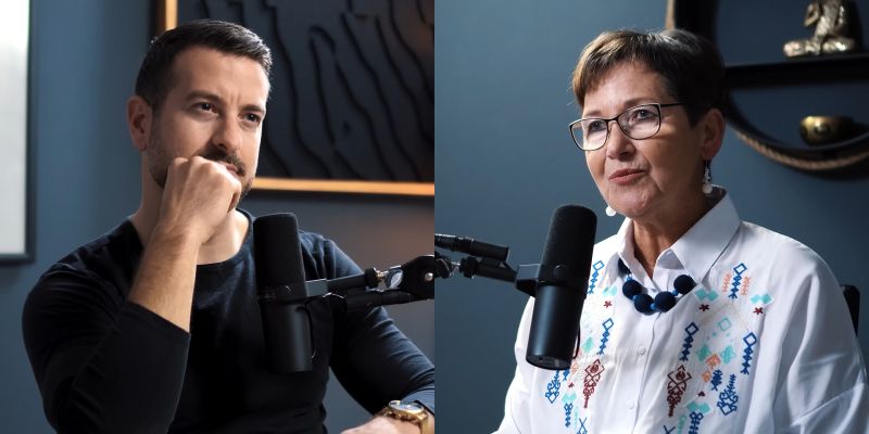 Renata Jakob Roban o žalovanju in bolečini izgube v podkastu Aidea