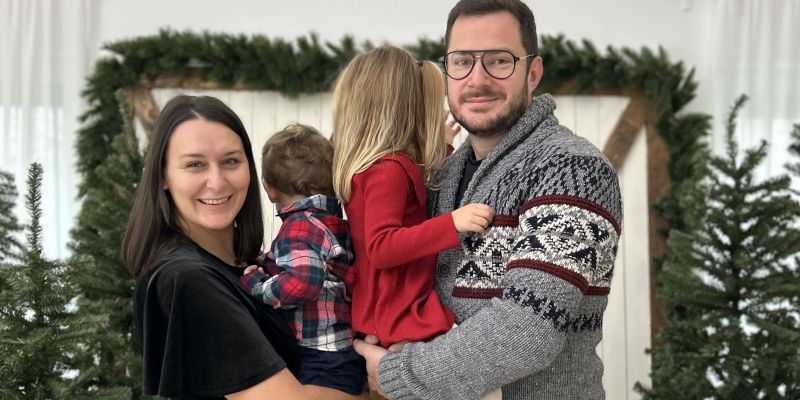 Žiga Kvas o svoji družinici: malo nežnosti in veliko navihanosti