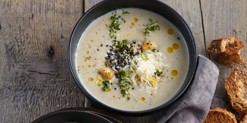 Juha iz pečene cvetače