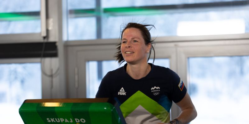 “Vsak, ki mu je mar za šport, pride sem, da podpre naše olimpijce!”