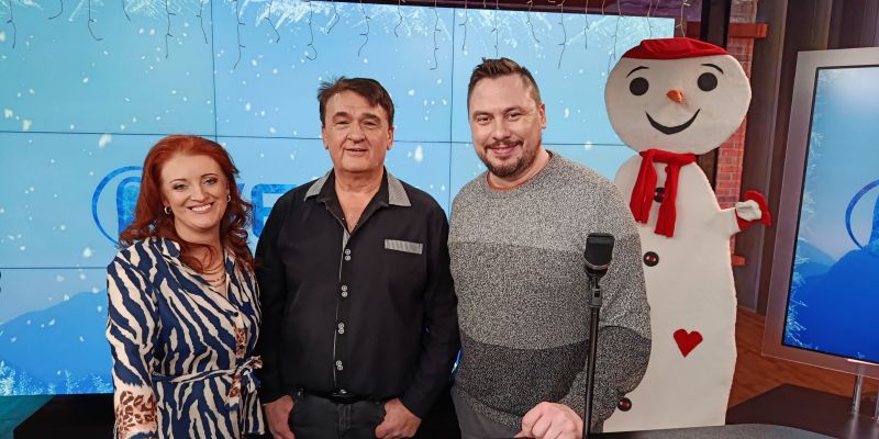 V studiu nas je obiskal Gospod Bela Snežinka