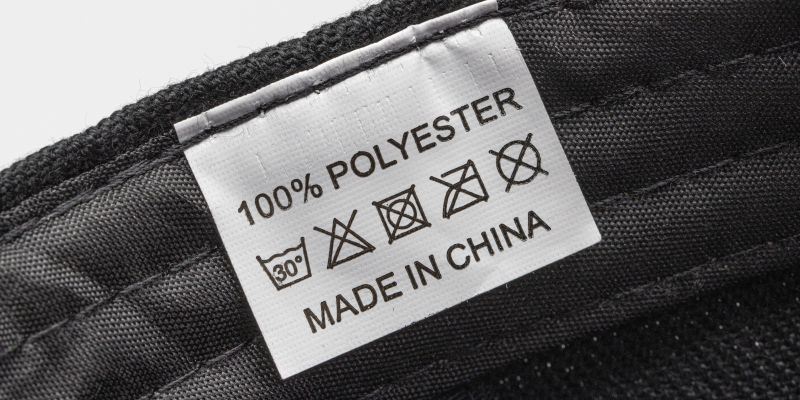 poliester, mikroplastika