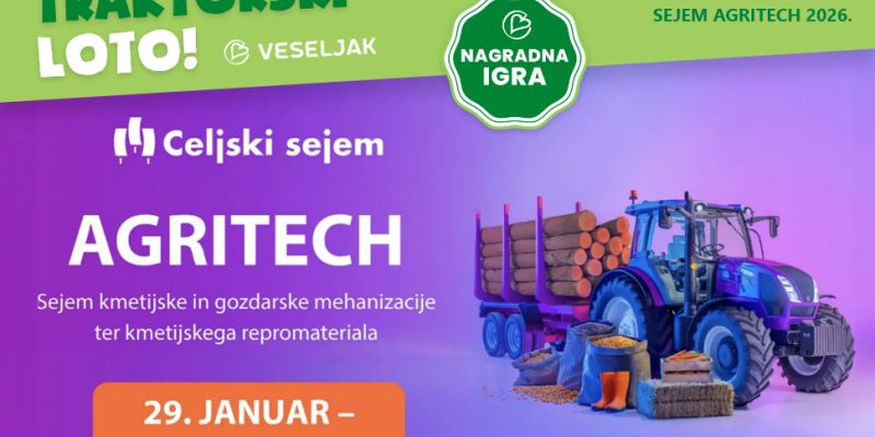 Agritech traktorski loto na Veseljaku!