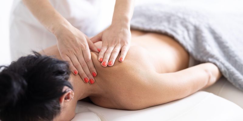 masaža, vozlički, ramena