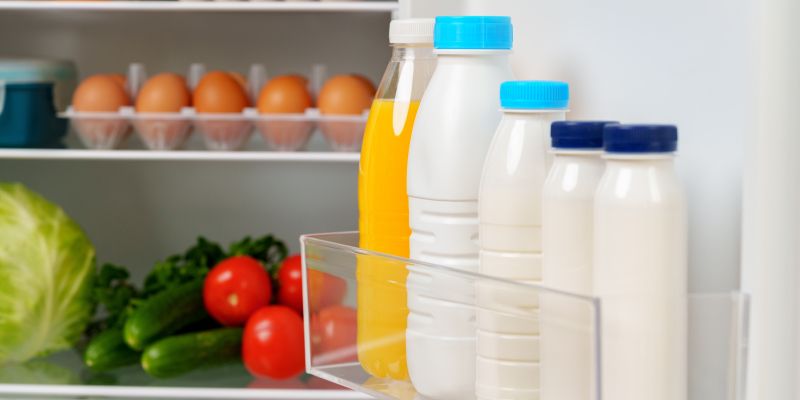 mleko, hladilnik
