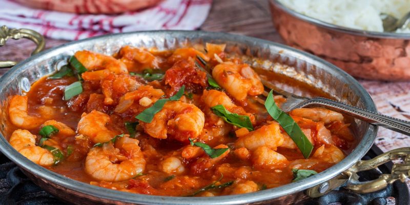 kozice v paradižnikovi omaki