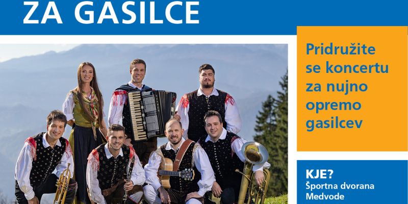 Ansambel Saša Avsenika za Medvoške gasilce