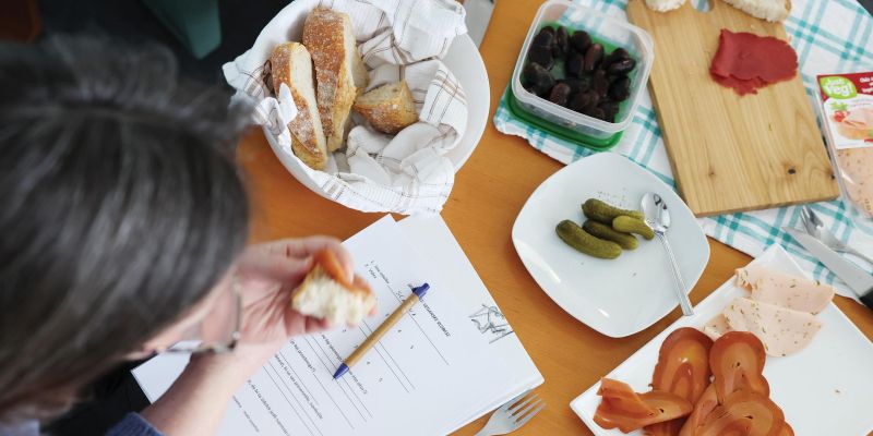 test, mesnine, veganske