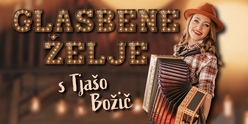 Glasbene želje s Tjašo Božič nocoj na TV Veseljak Golica