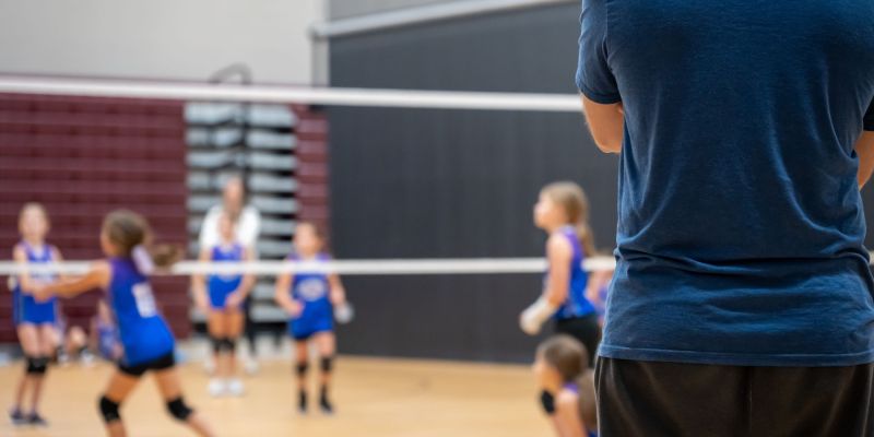 trener, odbojka, trening