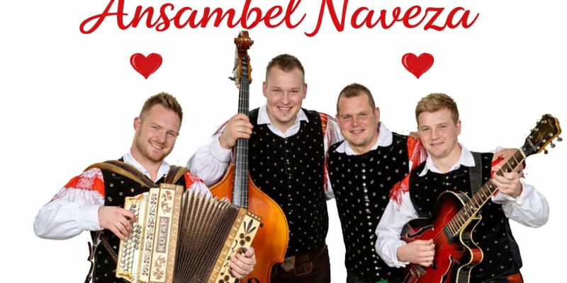 Romantični Valentinov koncert ansambla Naveza nocoj na TV Veseljak Golica!