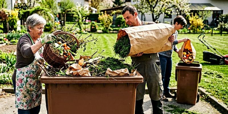 bio odpadki, kuhinja, hrana