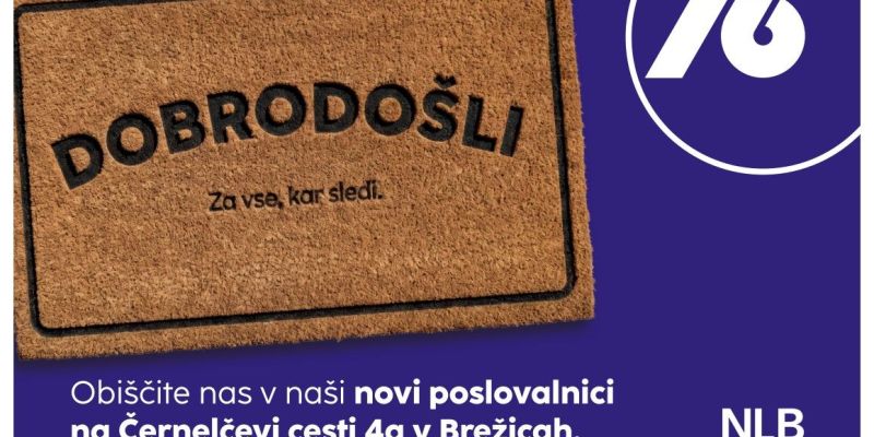 nlb banka, nova poslovalnica, Brežice