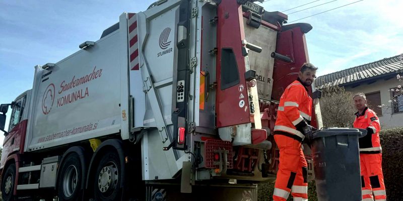 komunalno podjetje, odvoz odpadkov, zdravo okolje
