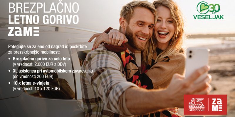 Brezplačno letno gorivo zame!